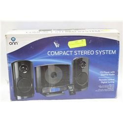ONN COMPACT STEREO SYSTEM
