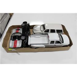 FLAT OF 1:18 SCALES ASST. DIECAST VEHICLES