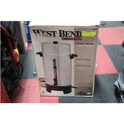 WESTBEND 16 LITRE 100 CUP COMMERCIAL COFFEE MAKER