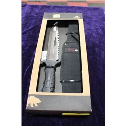 OLYMPIA HUNTING KNIFE W CASE