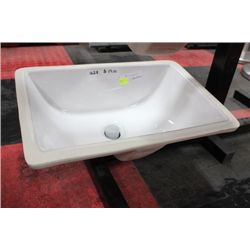 CERAMIC UNDERMOUNT SINK ON CHOICE: 1628