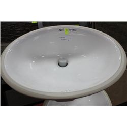CERAMIC UNDERMOUNT SINK ON CHOICE: 1613