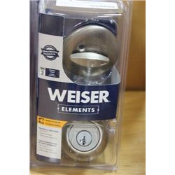 WEISER SINGLE CYLINDER DEADBOLT