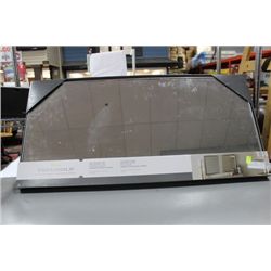 NEW IN BOX PEWTER FRAMED MIRROR