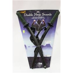 HALLOWEEN PROP ON CHOICE: DOUBLE NINJA SWORDS