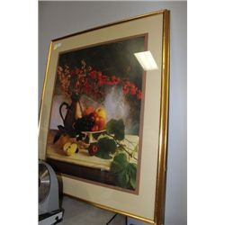 LARGE FLORAL PICTURE