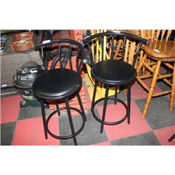 PAIR OF BAR CHAIRS
