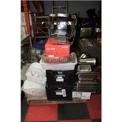 PALLET OF RESTAURANT MISC.