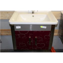 NEW HEART DESIGN FLOATING BATHROOM VANITY