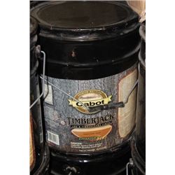 5 GALLON CONTAINER OF PINE CONE LOG AND TIMBER