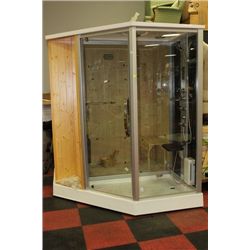 DELUXE SHOWER/SAUNA COMBO