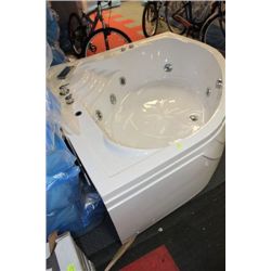 NEW CORNER WATERFALL JET TUB