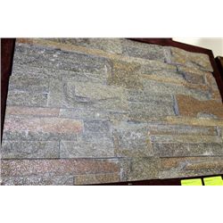 S-0522:SPARKLY GREY NATURAL SLATE STONE - FLAT
