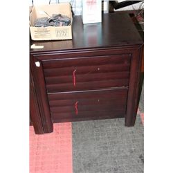 NEW DARK FINISH NIGHTSTAND