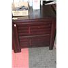 Image 1 : NEW DARK FINISH NIGHTSTAND