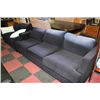 Image 1 : NAVY FABRIC SOFA  AND LOVESEAT
