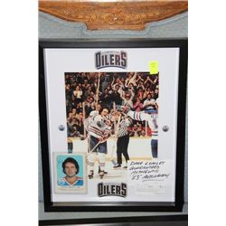 DAVE LUMLEY GUARANTEED AUTHENTIC AUTOGRAPHED