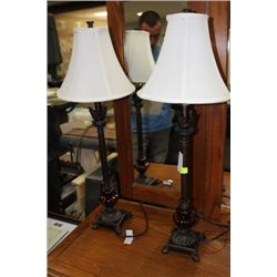 PAIR OF LAMPS