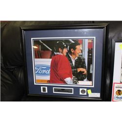 LIMITED EDITION WAYNE & WALTER GRETZKY PICTURE