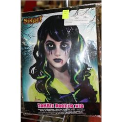 HALLOWEEN ZOMBIE ROCKER WIG ON CHOICE