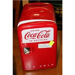 COCA-COLA MINI HOT & COLD AC/DC COOLER W/ CORDS