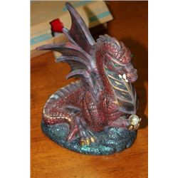 MID-EVIL DRAGON FIGURINE