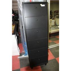 WALL MOUNT WOOD MULTI-MEDIA STORAGE