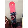 Image 1 : LTD. SNOW QUEST RED SNOWBOARD W/ BINDINGS