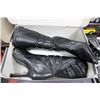 Image 1 : SIZE 8-8.5 LADIES LEATHER BOOTS