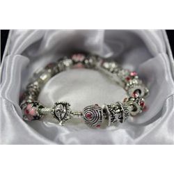 SILVER CHARM  BRACELET