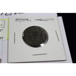 ANCIENT ROMAN COIN "AUGUSTUS" BC 63 - AD 14