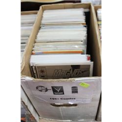 BOX OF 150+ COMICS  ON CHOICE:ASST.