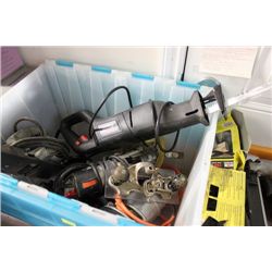 #9 BOX W/ ROUTERS/SAWZALL ETC