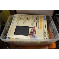 BIN OF SANDPAPER