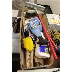 BOX OF SHOP SUPPLIES