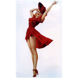 "Lady in Red"  by Vargas