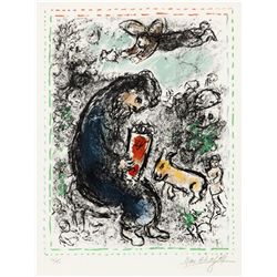 "The Prayer" by Marc Chagall