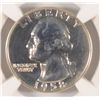 Image 2 : 1958 WASHINGTON QUARTER, NGC PROOF-67 NICE!