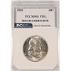 Image 1 : 1956 FRANKLIN HALF DOLLAR, PCI MS-65 FBL