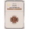 Image 1 : 1961-D LINCOLN CENT, NGC MS-66 RED! LOOKS 67 RED! WHICH GO FOR $4000.00
