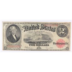 1917 $2.00 LEGAL TENDER NOTE FINE