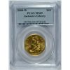Image 1 : 2008-W $10 GOLD 1st SPOUSE JACKSONS LIBERTY PCGS MS69