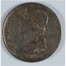 1835 CAPPED BUST QUARTER XF