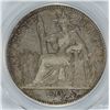 Image 2 : 1909-A FRENCH INDO CHINA PIASTER SILVER PCGS VF-30