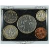 Image 2 : 1959-P MINT SET, HALF, QTR, DIME, (1963) NICKEL & CENT