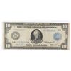 Image 1 : 1914 $10.00 FEDERAL RESERVE NOTE VG