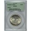 Image 1 : 1954 WASHINGTON/CARVER COMMEN HALF DOLLAR PCGS MS-64 OGH