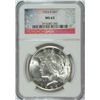 Image 1 : 1923-S PEACE DOLLAR NGC MS-63