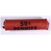 Image 1 : ROLL OF 1943 LINCOLN (STEEL) CENTS ORGINAL ROLL BU