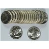 Image 1 : GEM BU ROLL OF FRANKLIN HALF DOLLARS DATED 1954 THRU 1957